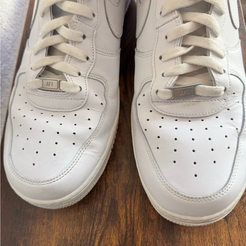 Nike Air Force 1 High '07 White Sneaker Casual Shoes Men's SZ 15 - Picture 6 of 16